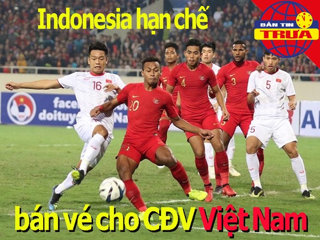 Indonesia hạn chế vé bán cho CĐV Việt Nam, HA Gia Lai thua đậm