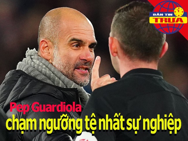 HLV Pep chạm ngưỡng tệ nhất sự nghiệp; Morinho chỉ trích VAR