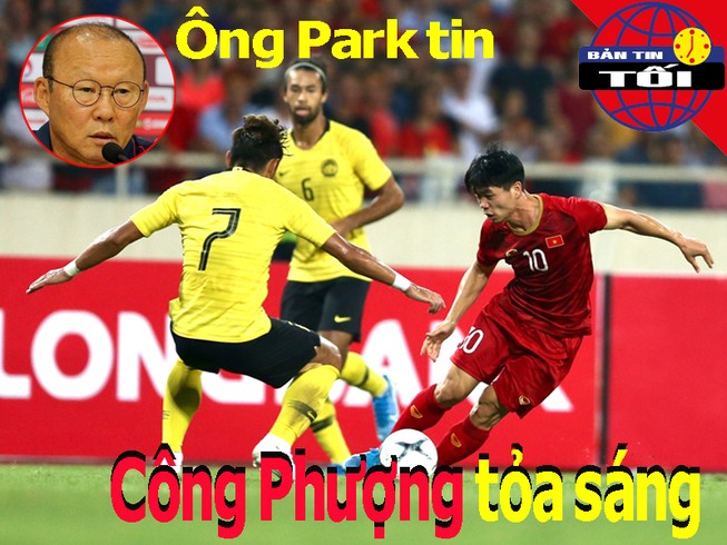 Ông Park tin Công Phượng tỏa sáng; U-22 Việt Nam vào TP.HCM