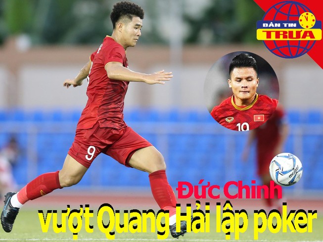 Đức Chinh vượt Quang Hải nhờ poker; Sa thải thầy Công Phượng