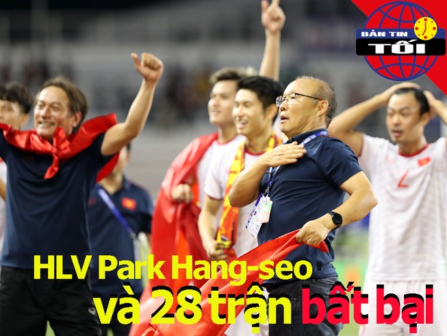 Ông Park bất bại 28 trận ở khu vực; Quang Hải vào đề cử châu Á