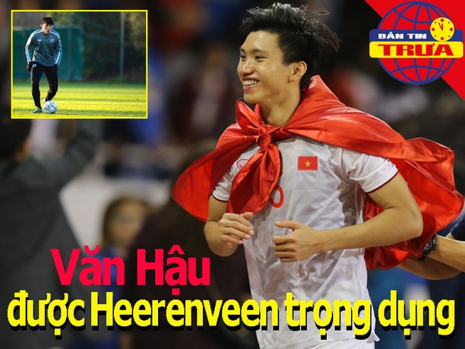 Văn Hậu được trọng dụng ở Hà Lan; Sun Yang lại gây 'bão'