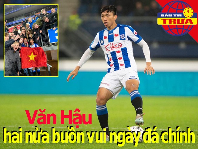 Văn Hậu hai nửa buồn vui ngày ra sân; Đình Trọng đã tập nặng