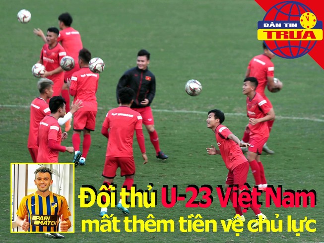 Đối thủ của U-23 Việt Nam mất thêm chủ lực; Mourinho ca thán