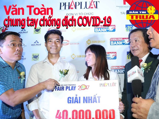 Văn Toàn chung tay chống COVID-19; bóng đá Pháp phá sản