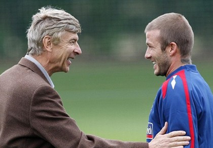 Arsene Wenger tiết lộ bí mật về thương vụ Beckham