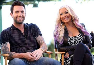 Adam Levine phủ nhận tin ghét bỏ Christina Aguilera
