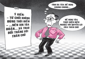 Luật sư “phản” thân chủ, được không?