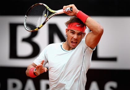 Rome Masters: Djokovic thắng nhàn, Nadal "chết hụt"