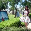 Hoa hậu Mai Phương Thúy vẽ tranh