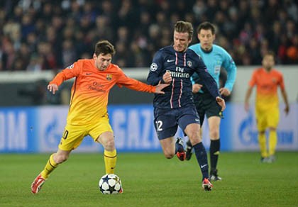 Beckham giải nghệ là vì... Messi