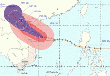 Bão bất ngờ chuyển hướng, nhắm đến đồng bằng Bắc Bộ