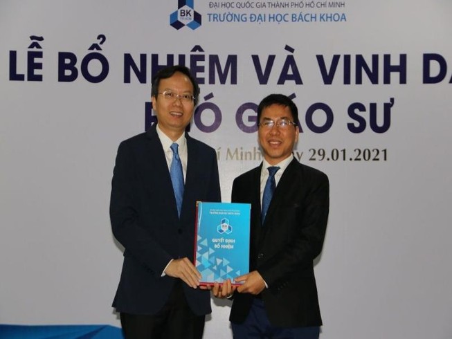 Trường ĐH Bách Khoa TP.HCM bổ nhiệm 7 Phó Giáo sư mới