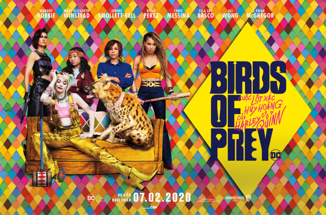 6 gương mặt vàng trong làng thác loạn từ 'Birds Of Prey'