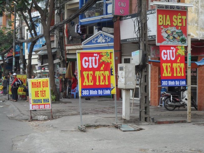 Hốt bạc nhờ dịch vụ giữ xe thuê ngày Tết