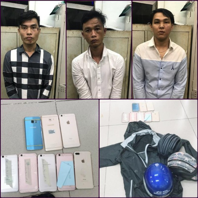 Xóa nhóm cướp giật gây án khắp TP.HCM lúc sáng sớm