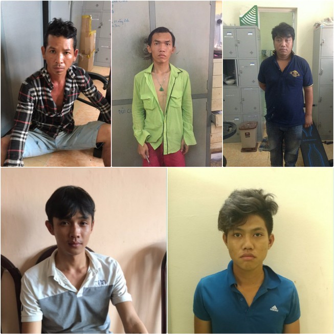 Bắt nhóm dùng búa đóng đinh cướp xe ở TP.HCM