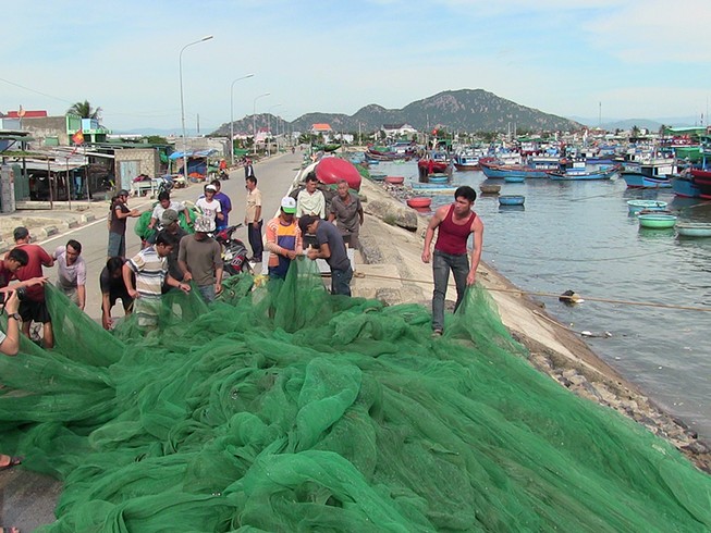 Dân Ninh Thuận chằng chống tài sản chống bão số 12