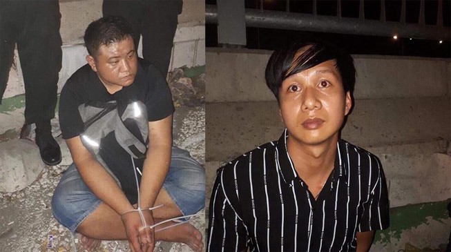 Hai nghi can bị bắt giữ