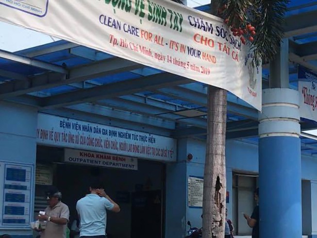 Côn đồ cầm dao truy sát bệnh nhân ở BV Gia Định