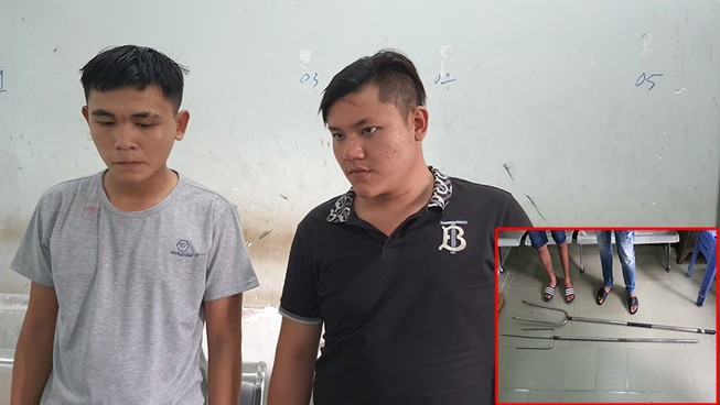 TP.HCM bắt giữ 2 người dùng gậy ba chỉa truy sát người dân