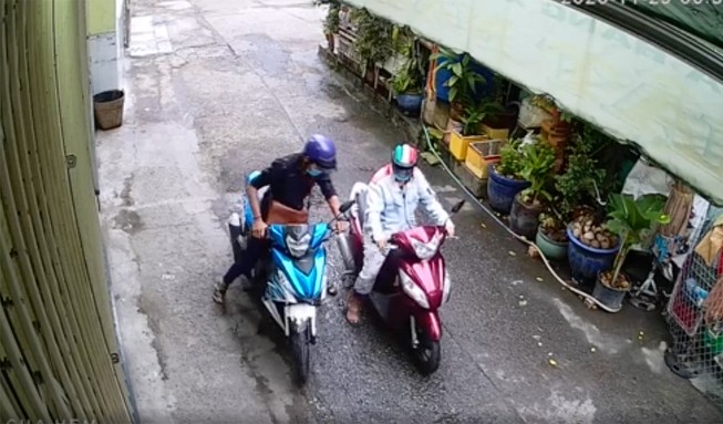 Truy xét đôi nam nữ vào phòng trọ trộm xe máy lúc sáng sớm