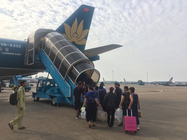 Hãng hàng không Việt chở nhiều khách Trung Quốc