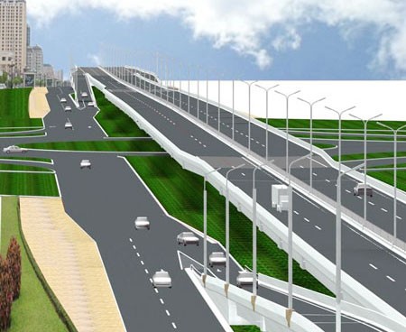 Hà Nội xây cầu cạn dài 5,3 km