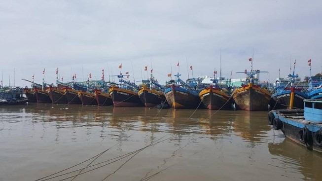Kêu gọi tàu thuyền thoát ra vùng áp thấp