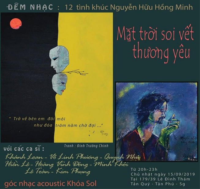 Đêm nhạc đánh dấu con đường nhạc sĩ của Nguyễn Hữu Hồng Minh