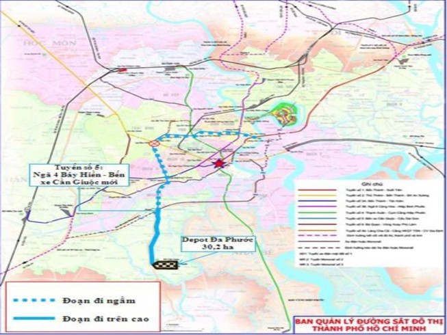 Kêu gọi tư nhân đầu tư một đoạn metro số 5