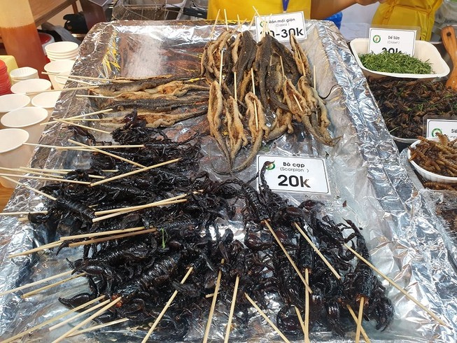 Nhiều món độc, lạ từ liên hoan ẩm thực món ngon các nước