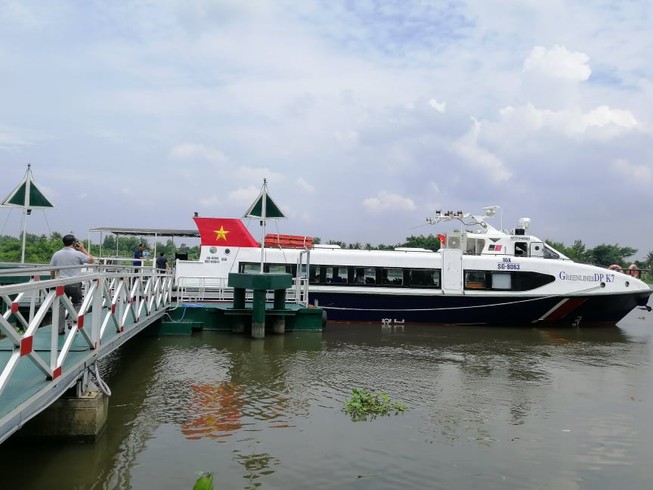 Tàu cao tốc Bạch Đằng - Củ Chi chạy 1 chuyến/tuần