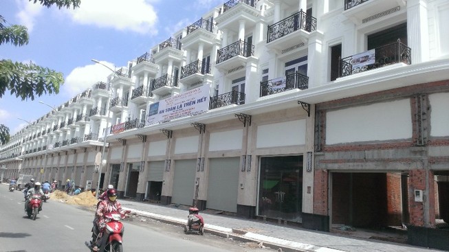Giá nhà phố thương mại tăng hơn 260%