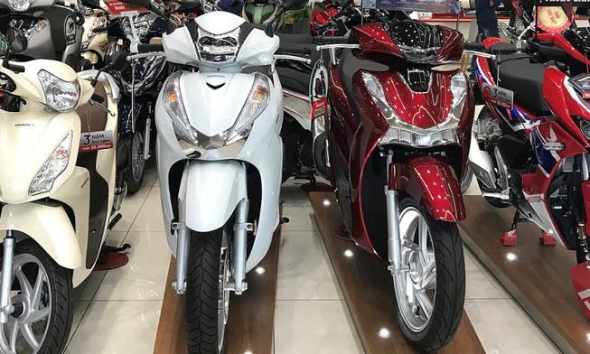 Honda 'thâu tóm' thị trường xe máy Việt Nam