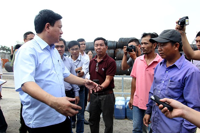 Bí thư Thăng truy chủ tịch xã về một công ty gây ô nhiễm