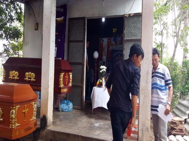 Ba bé bị chết đuối: Đau thấu trời xanh
