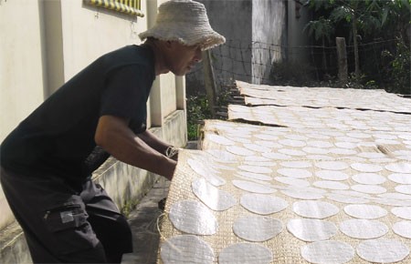 Bánh tráng Mỹ Lồng, bánh phồng Sơn Đốc
