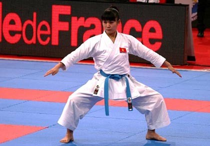'Nữ hoàng kata' Hoàng Ngân hụt HC vàng ASIAD 17