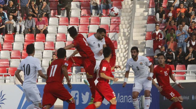 Hòa đáng tiếc Jordan, Việt Nam bỏ lỡ top 100 FIFA