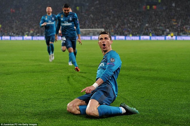 Juventus lại bị Real Madrid đè bẹp vì Ronaldo