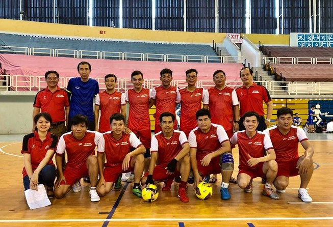 Sở Tư Pháp TP.HCM tham gia giải Futsal Công đoàn viên chức