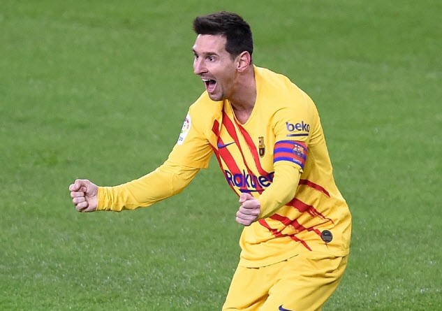 Messi vẫn nhận tiền của Barcelona dù anh có chia tay CLB. ẢNH: GETTY