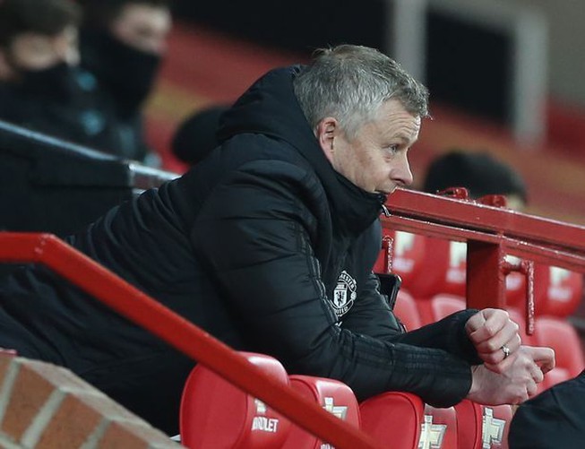 Solskjaer đang tập trung hết mức cho trận derby nước Anh giữa Liverpool và MU. ẢNH: GETTY