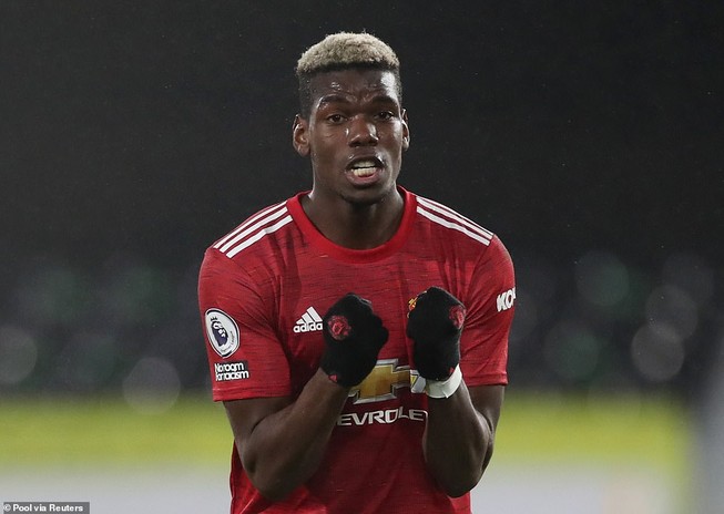 Pogba đang có phong độ bay cao trong màu áo "quỷ đỏ". ẢNH: REUTERS