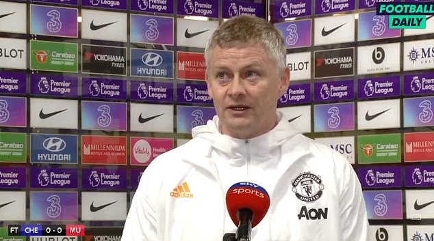 Solskjaer rất thất vọng sau trận đấu. ẢNH: FOOTBALL DAILY