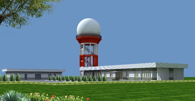 Trạm radar Vinh giám sát vùng trời độ cao 500-10.000 m