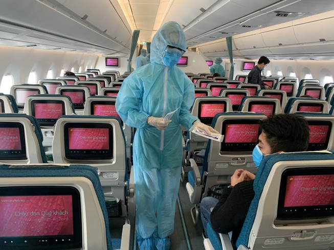 Vietnam Airlines tạm ngưng các chuyến bay quốc tế đến hết 30-4