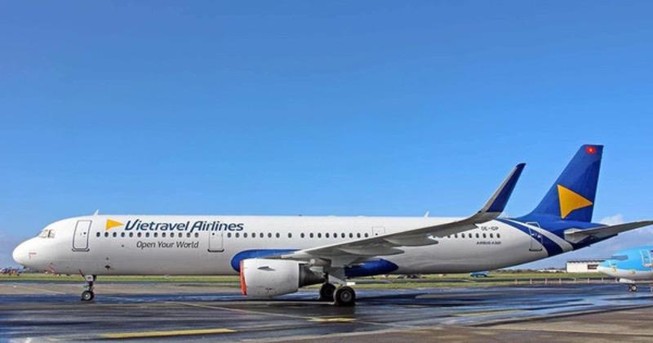 Tân binh Vietravel Airlines nhận chiếc máy bay đầu tiên