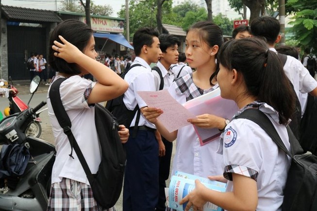 Đề thi tiếng Anh lớp 10: Có sự phân hóa rõ rệt